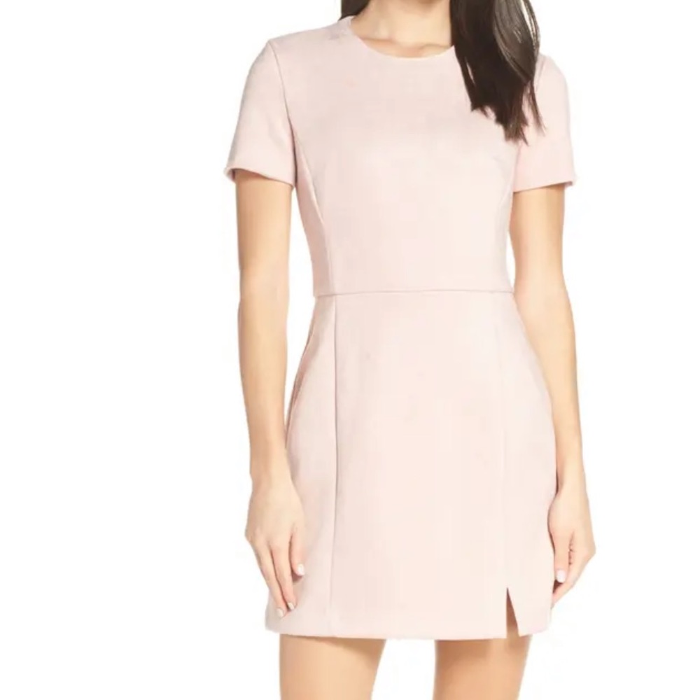 French Connection Faux Suede Dress